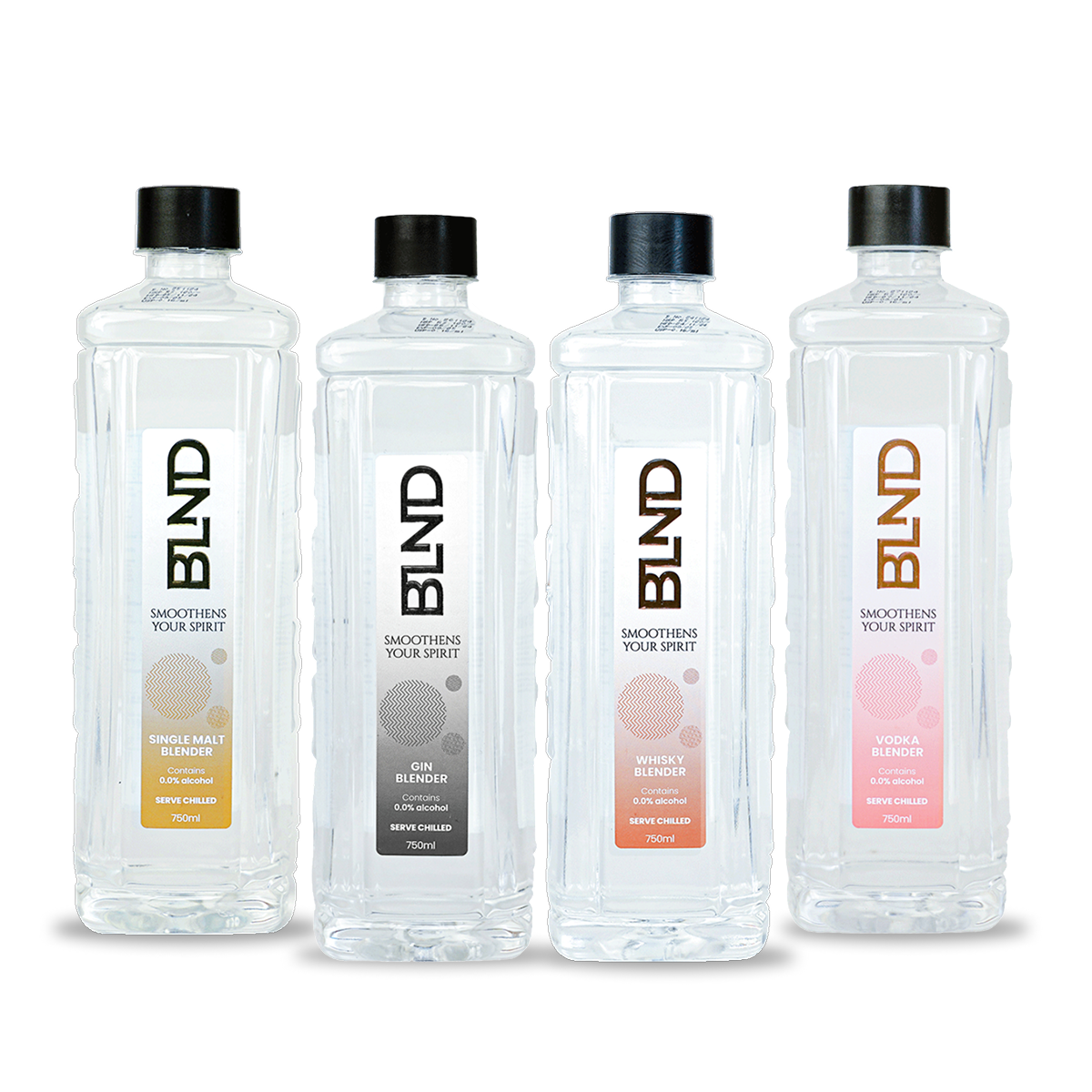 BLND Blending Water for Single Malt - 750ml (Pack of 4)