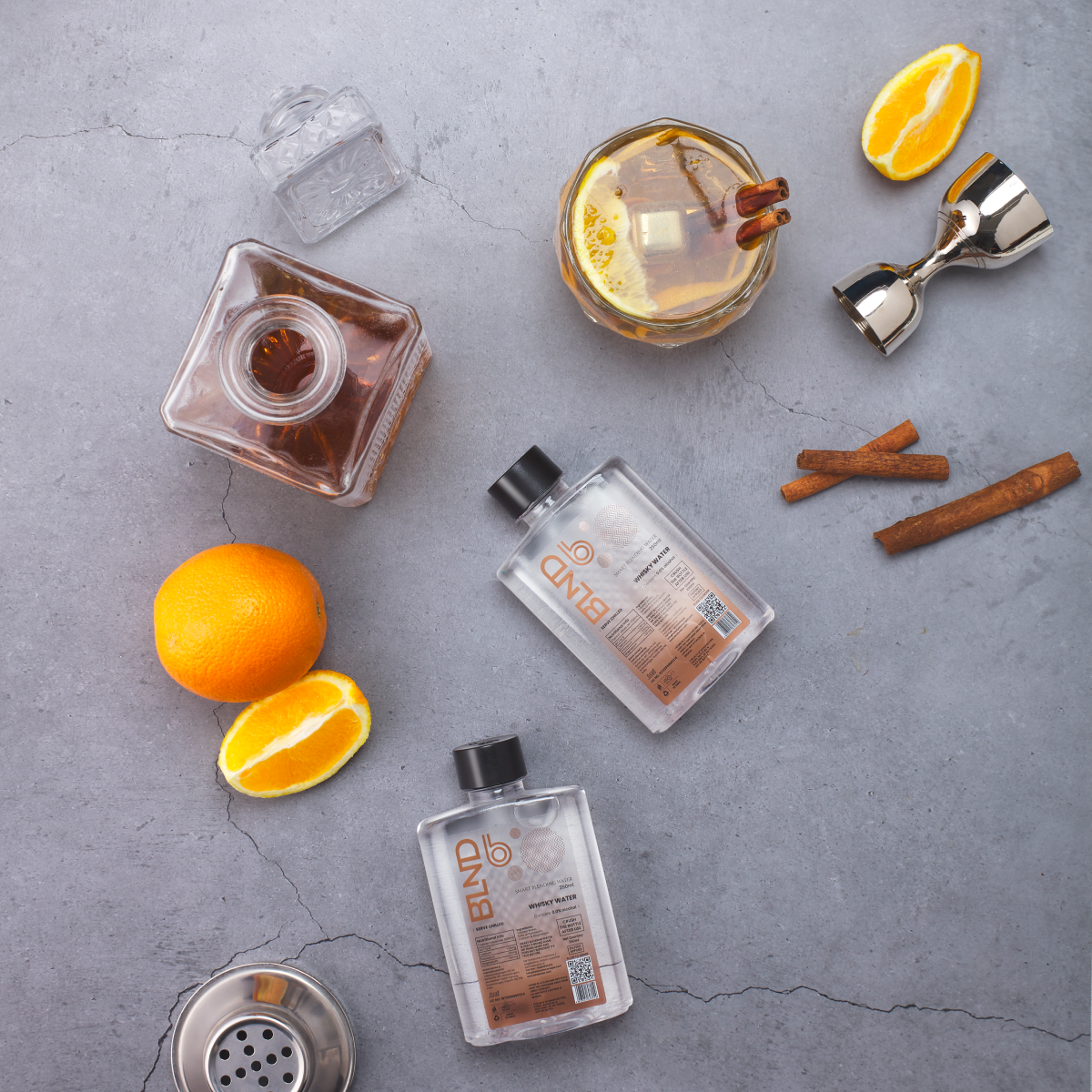 BLND Blending Water for Whisky - 250ml (Pack of 8)