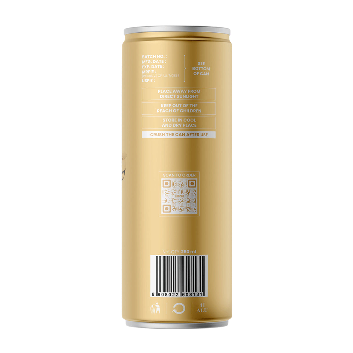 BLND Cinnamon and Clove<br> Tonic Water - 250ml