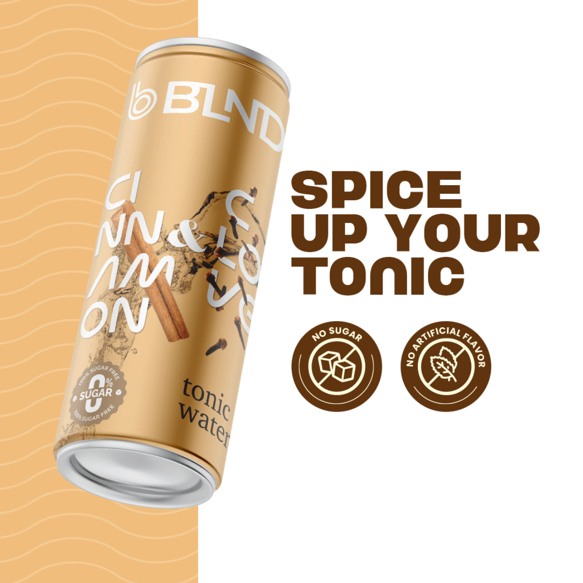 BLND Cinnamon and Clove<br> Tonic Water - 250ml