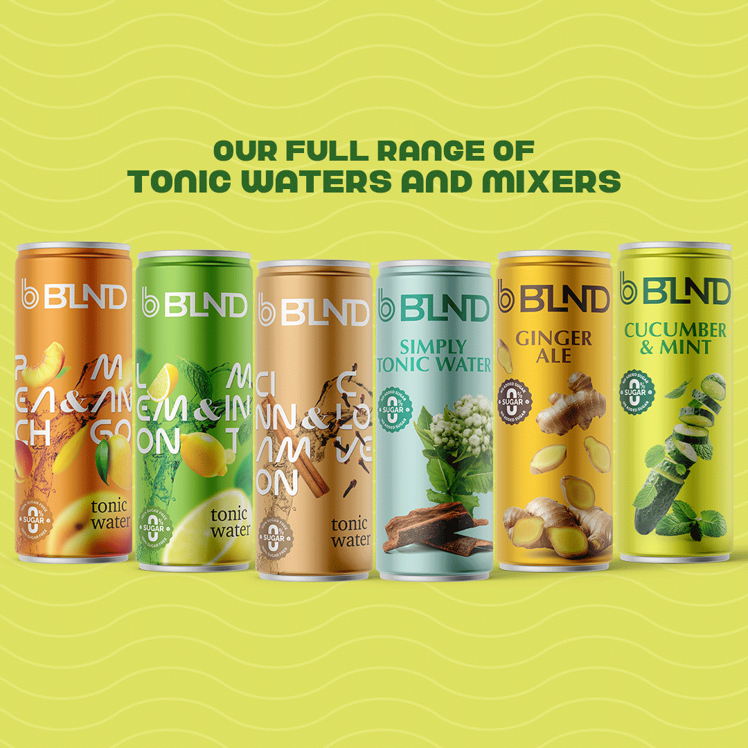 BLND Cucumber & Mint Mixer 250ml