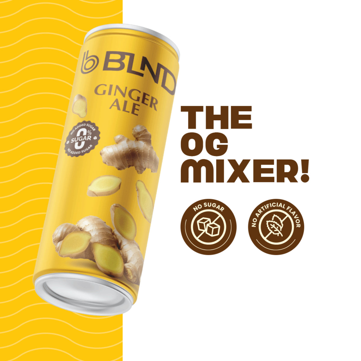 BLND Ginger Ale Mixer - 250ml