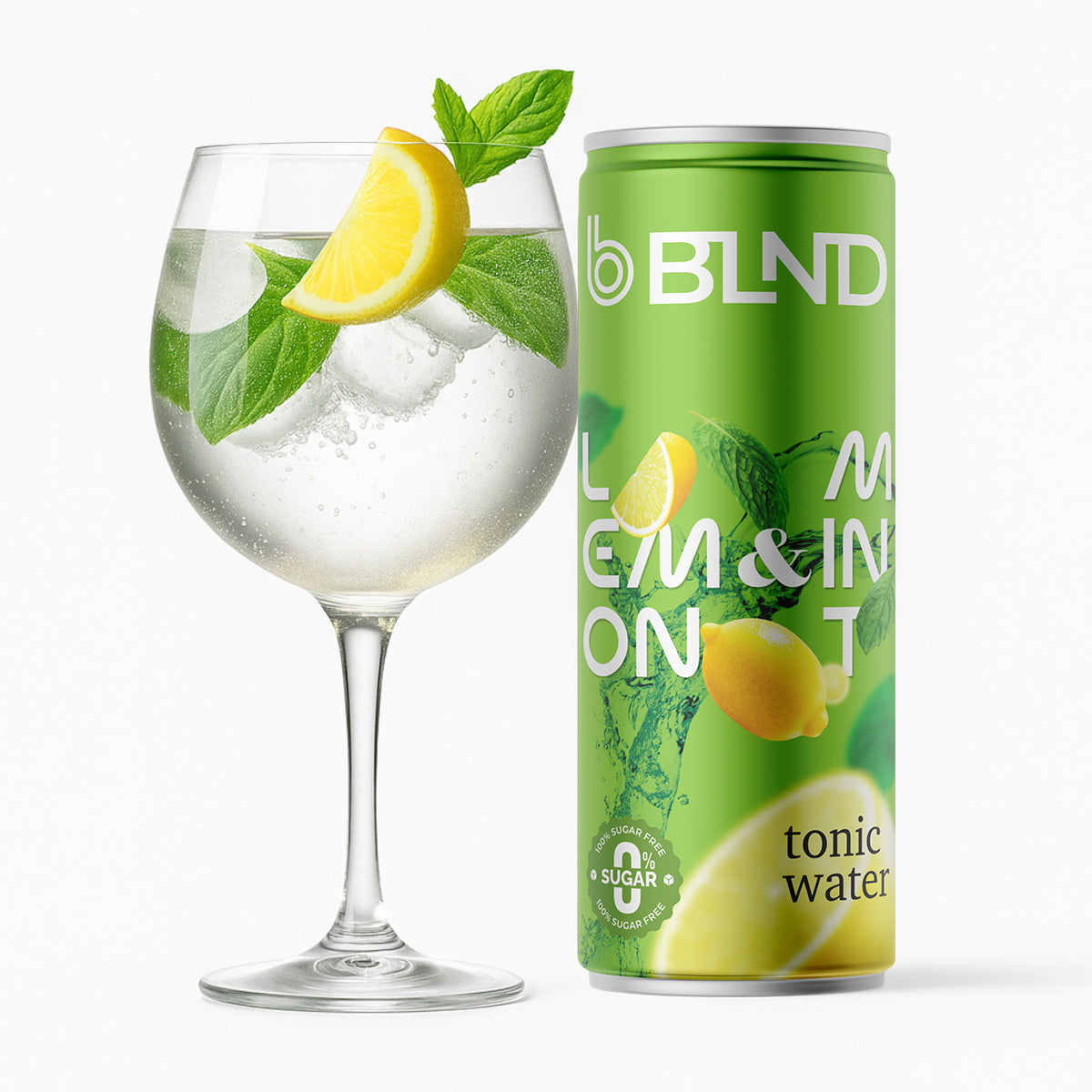 BLND Lemon and Mint <br> Tonic Water - 250ml