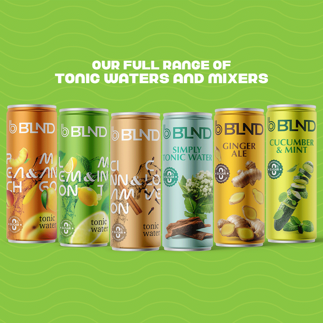 BLND Lemon and Mint <br> Tonic Water - 250ml