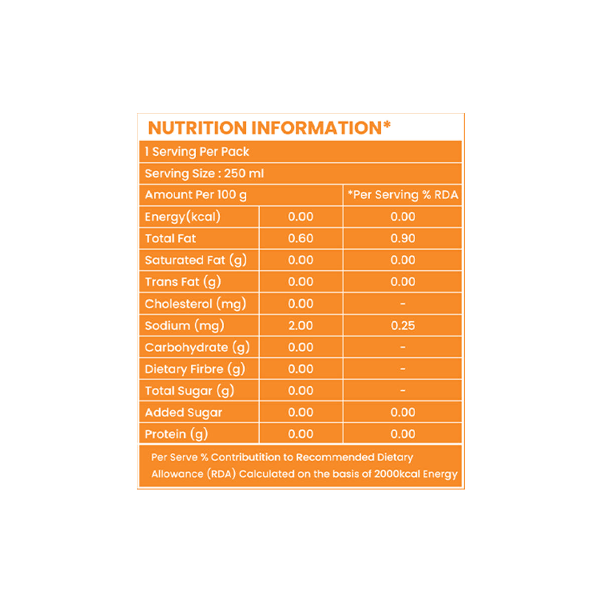 BLND Peach and Mango <br> Tonic Water - 250ml