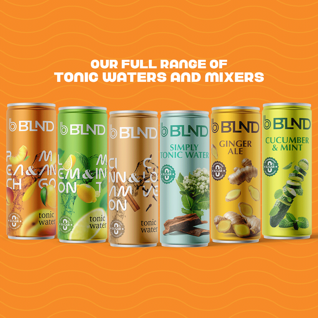 BLND Peach and Mango <br> Tonic Water - 250ml
