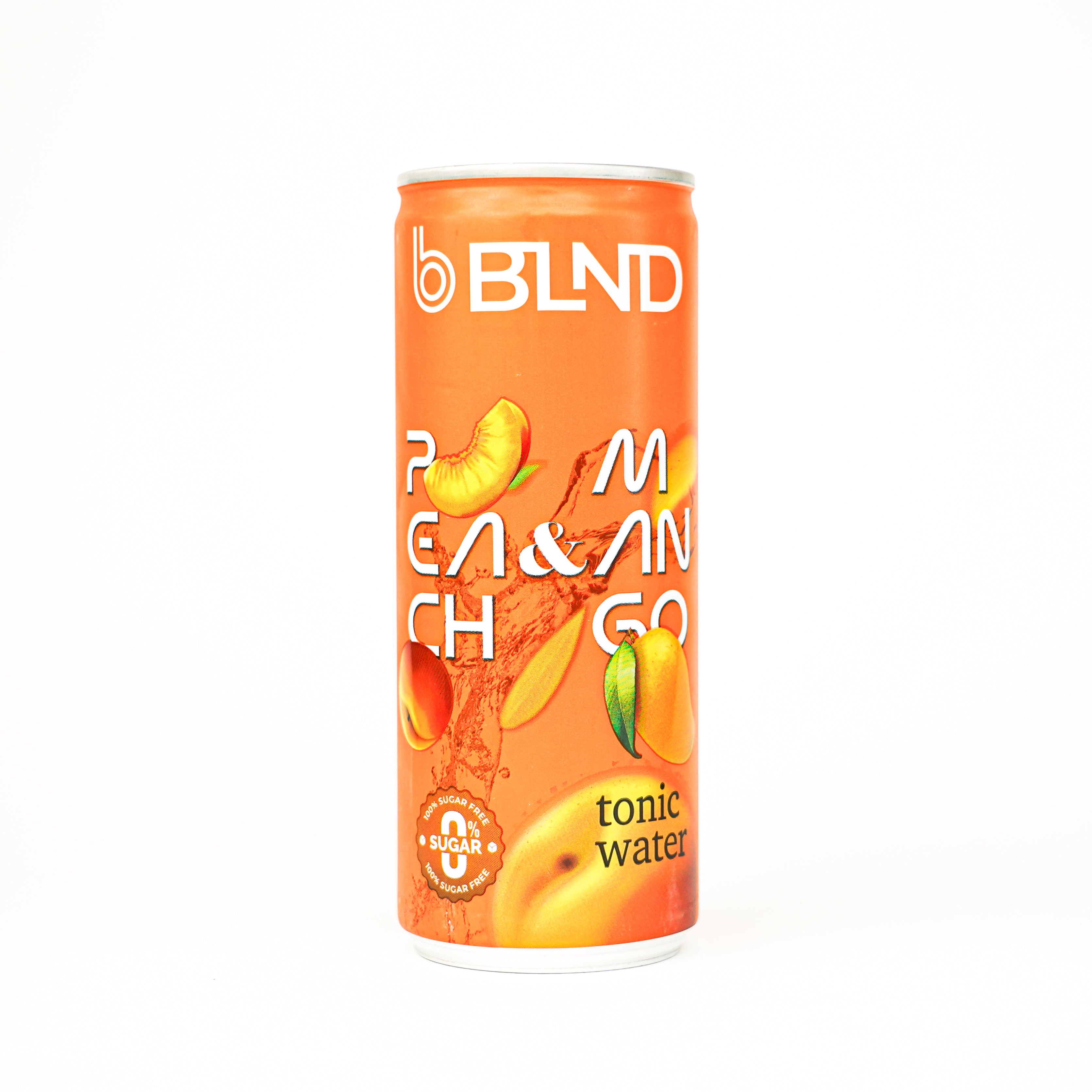 peach & mango tonic water 250ml - blnd