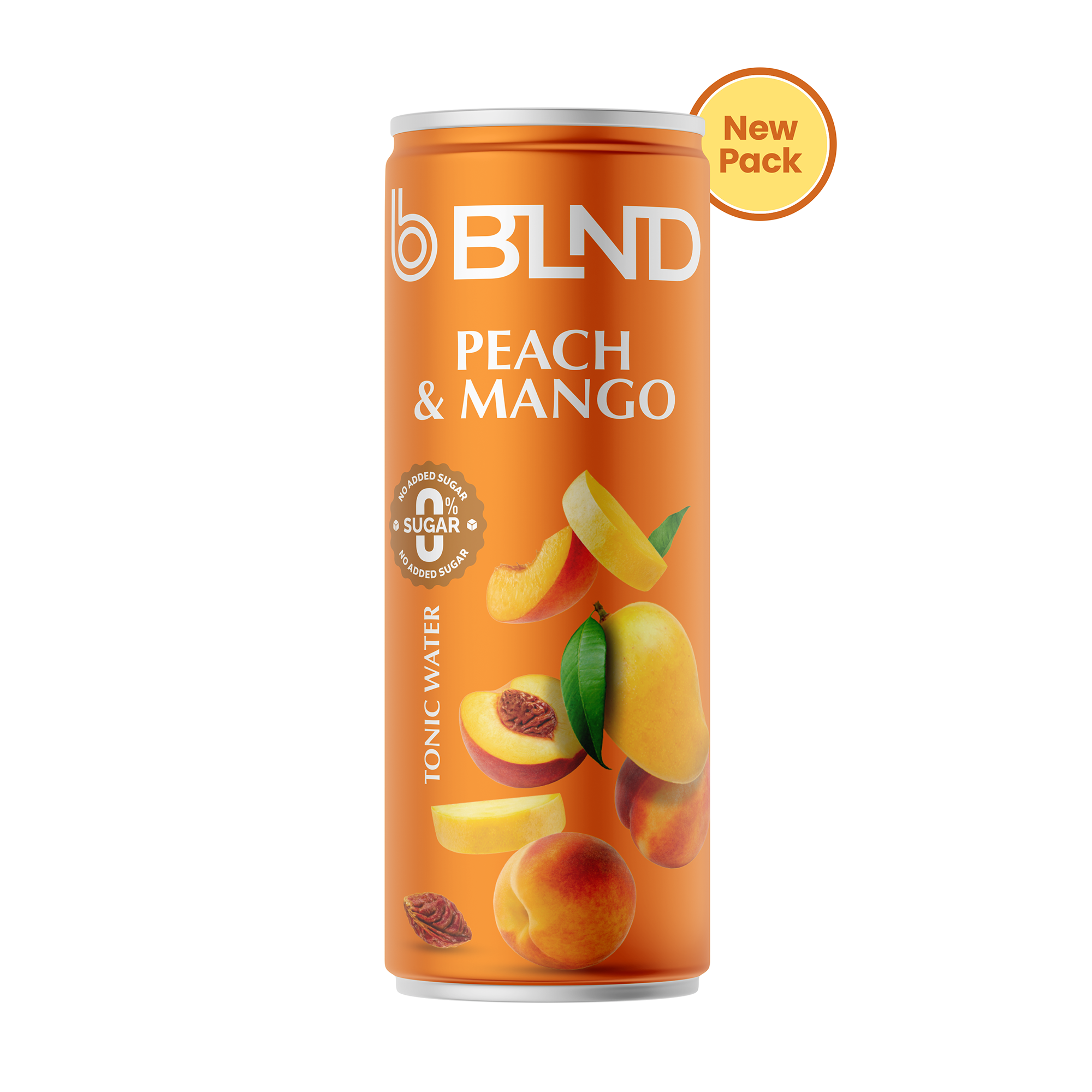 BLND Peach and Mango Tonic Water - 250ml (₹80/Count)