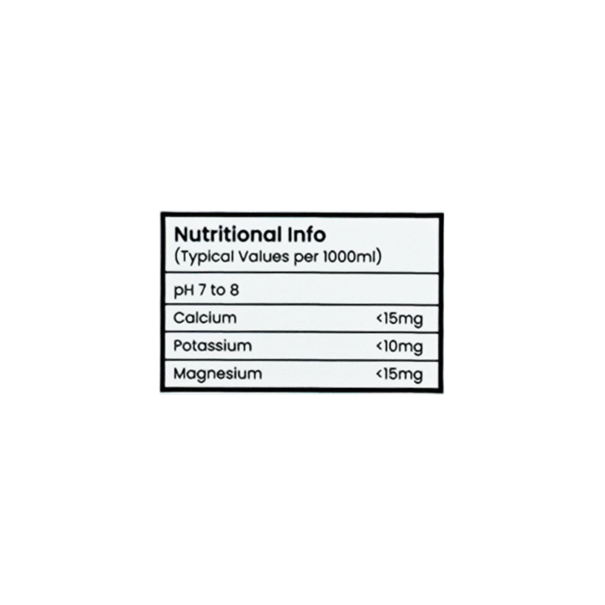 BLND Blending Water for Single <br> Malt 750 ML